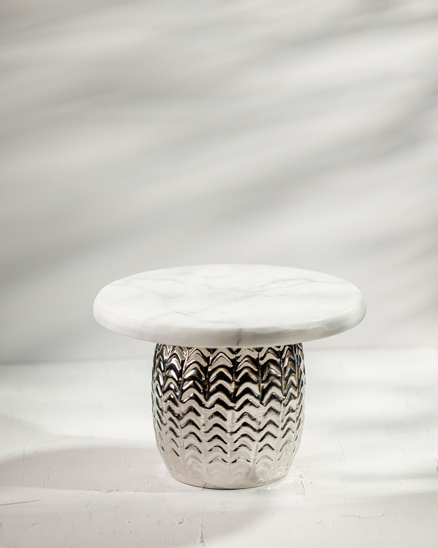 Marble Platter with Stand