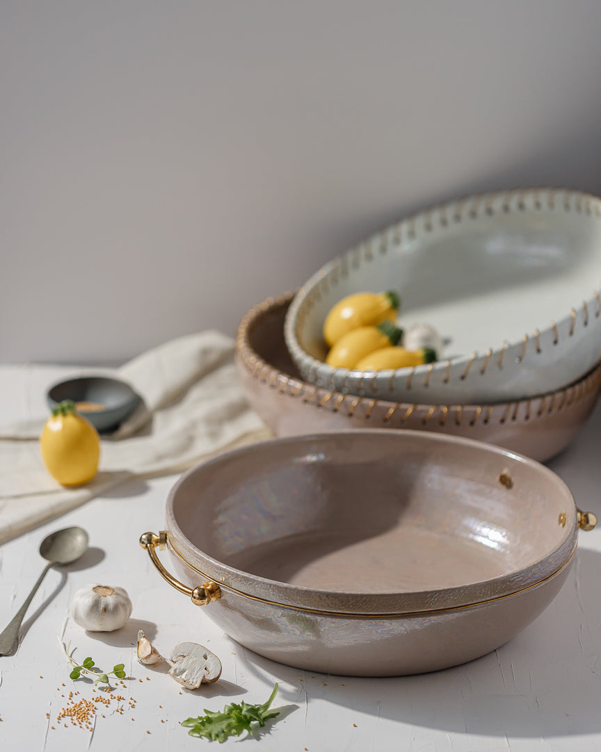 Zeina Serving Bowl with Handles