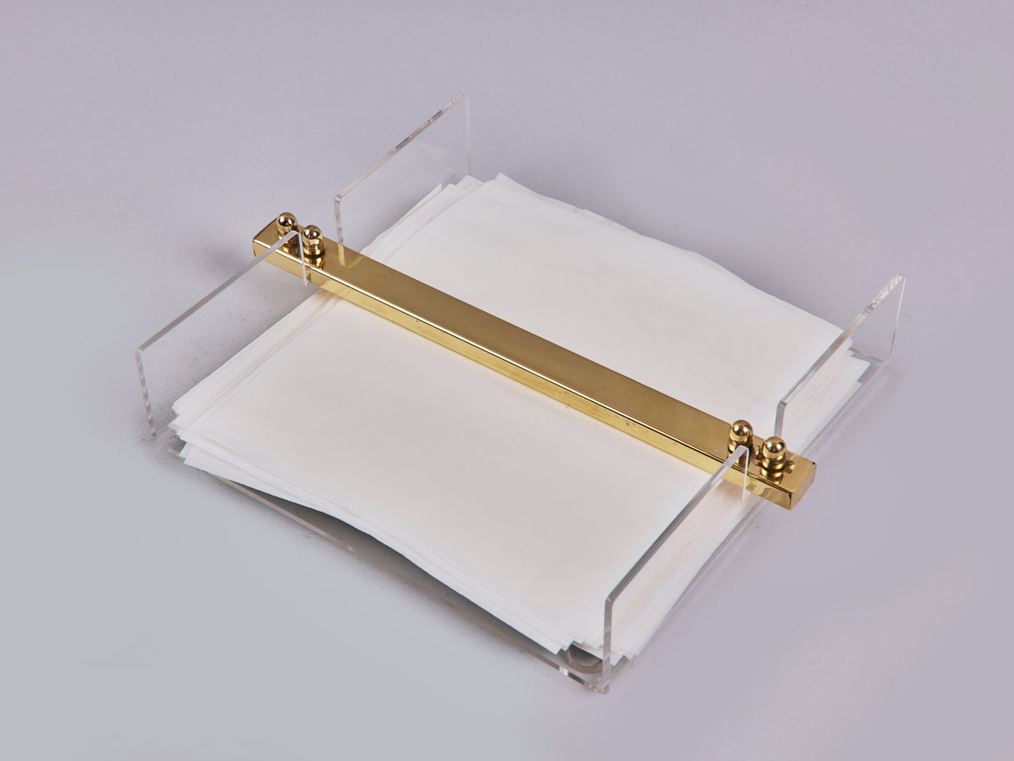 Golden Grace Napkin Box