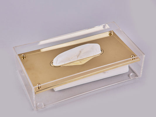 Golden Grace Tissue Box